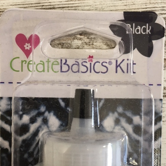 TIE Dye Kit Black 9 piece - Picture 3 of 5